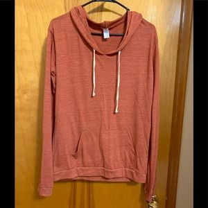 Orange sweatshirt